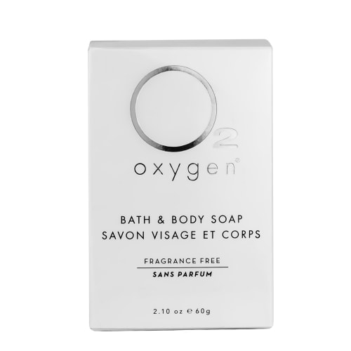 Oxygen Fragrance Free Bath Soap, Box, 2oz/57g